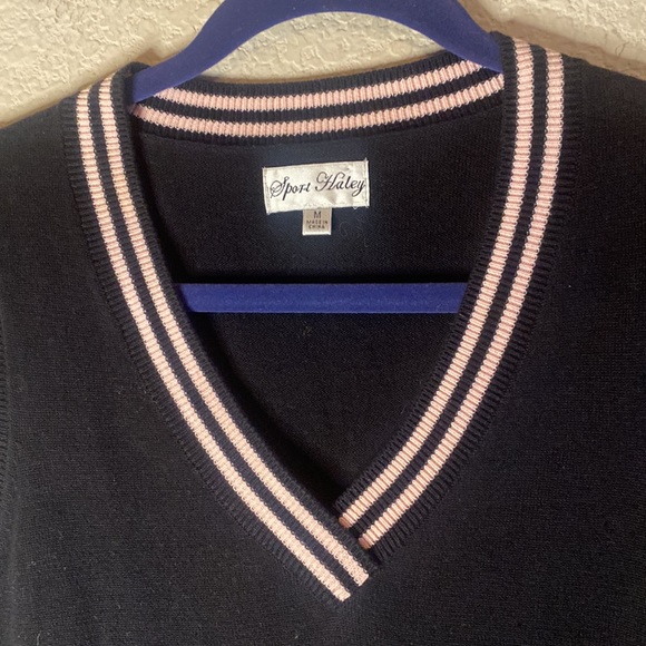 Sport Haley Sweaters Sport Haley Golf Knitted Sweater Vest Vneck